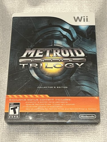 Metroid prime trilogy - metroid,
