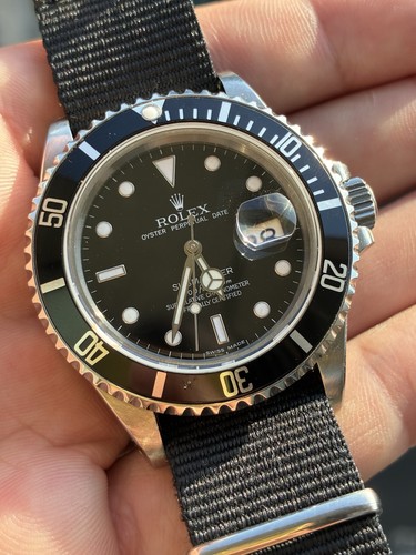 Rolex submariner date 16610 - rolex,