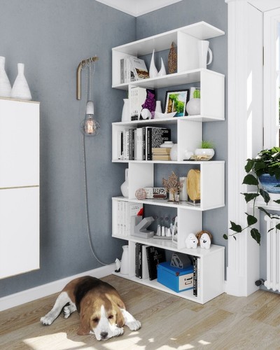 Libreria moderna legno - in,
