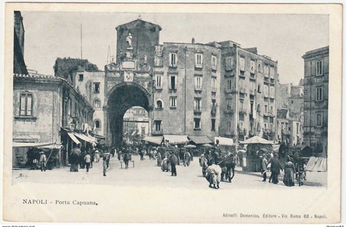 Napoli porta capuana - porta,