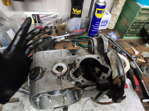 Blocco motore lambretta - blocco,