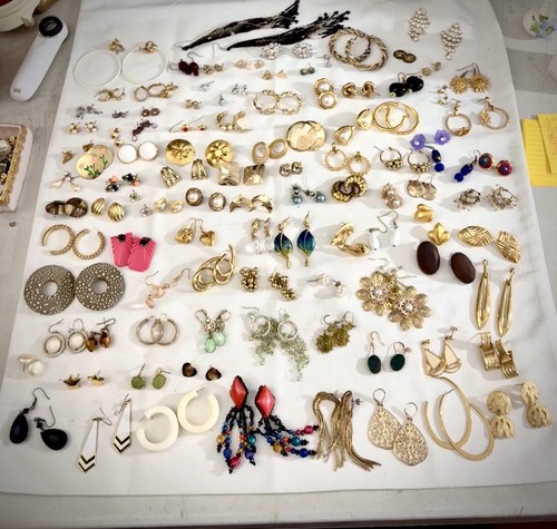 Lotto orecchini vintage - ,