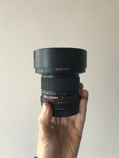 Samyang fisheye 8mm f3.5 cs II attacco Canon