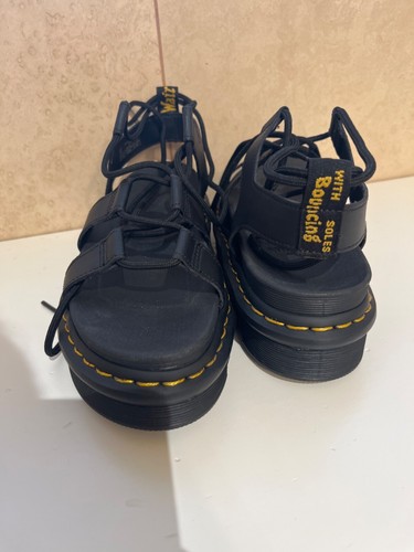 Martens sandali neri - dr,