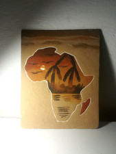 QUADRETTO IN SABBIA AFRICA