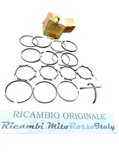 SERIE ANELLI FASCE ELASTICHE PISTONI FIAT TOPOLINO 500 B C SERIES RINGS PISTONS