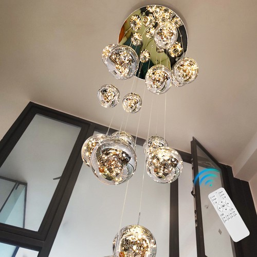 Lampadario per scale luce