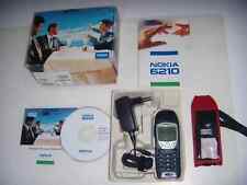 NOKIA 6210 ORIGINALE 2000 UNICO PELLICOLA DISPLAY+ SCATOLA ACCESSORI COMPLETI