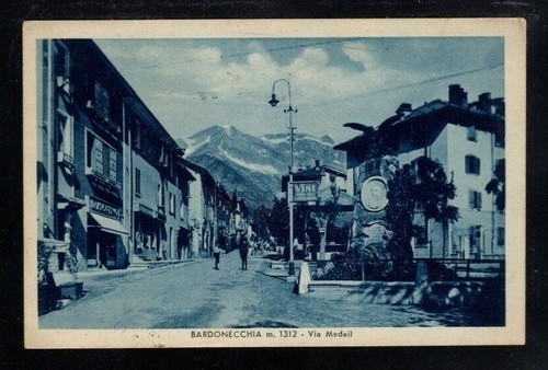 Cartolina bardonecchia via - cartolina,