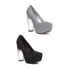 Donna Trasparente Scarpe Tacco