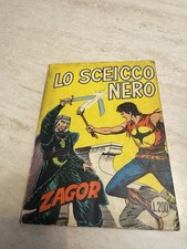 ZAGOR ZENITH 127 LO SCEICCO NERO ORIGINALE 1971 CEPIM BONELLI DA COLLEZIONE