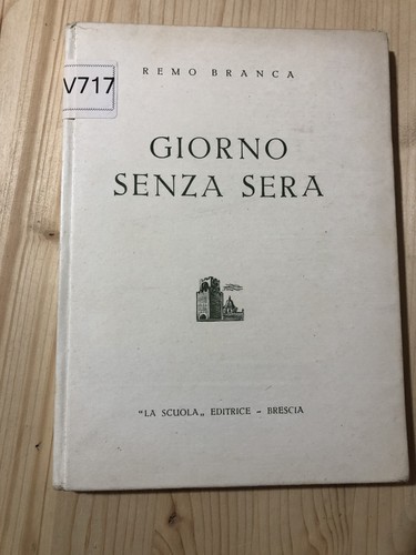 Libro remo branca giorno - remo,
