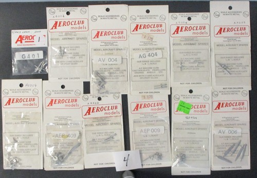 Lotto set dettagli aerei - set,