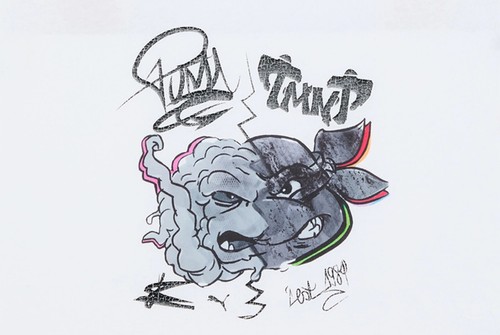 Shirt puma krang x teenage - x,
