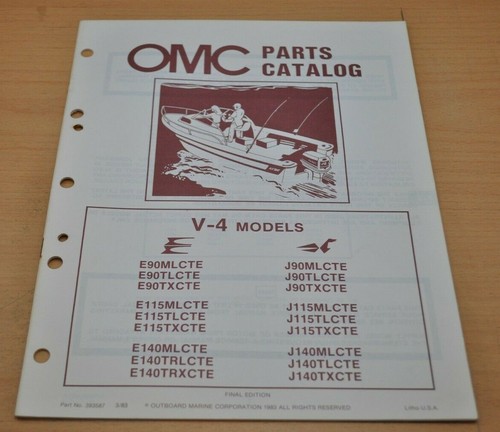 Omc johnson evinrude parts - v-4,
