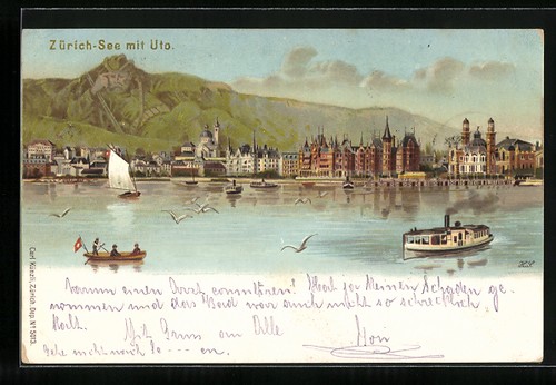 Cartolina artista künzli n - cartolina,