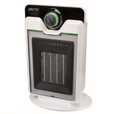 Imetec Compact Interno Nero, Bianco 2000 W Riscaldatore ambiente elettrico con v
