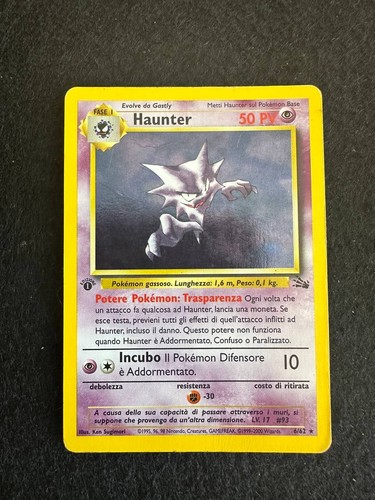 Haunter holo fossil - 6/62,