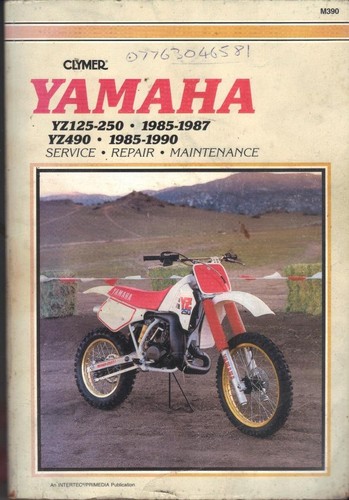 Manuale clymer yamaha yz125 - yamaha, &