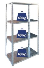 Scaffale metallo acciaio - scaffale,