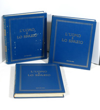 PRL) 1965 COLLANA L'UOMO E LO SPAZIO 3 VOLUMI F.LLI FABBRI EDITORI SPACE ITALY