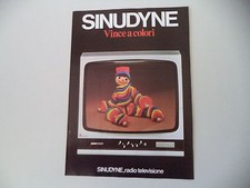 advertising Pubblicità 1976 RADIO TELEVISORE SINUDYNE