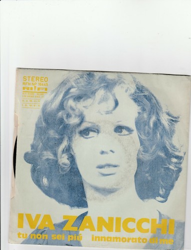 Iva zanicchi disco giri - iva,
