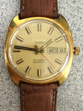 Orologio da polso Eterna Sonic Sevenday Electronic YGF uomo Tuning Fork Day-Date ottime condizioni.