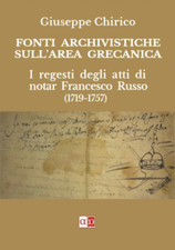 Fonti archivistiche sull area - fonti, sull'area