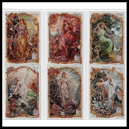 1893 set figurine liebig - set,