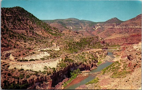 Cartolina salt river canyon - cartolina,