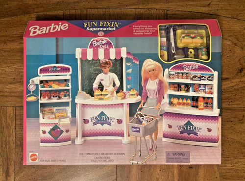 Set giochi barbie - barbie, fixin'