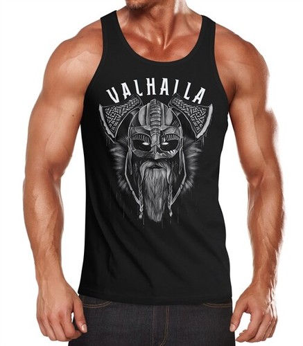 Canotta uomo stampa valhalla - uomo,