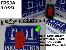 TASTI GOMMINO ROSSI PER chiave