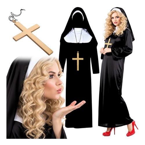 Costume suora per adulti - da,