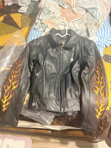 Giacca pelle donna harley - pelle,