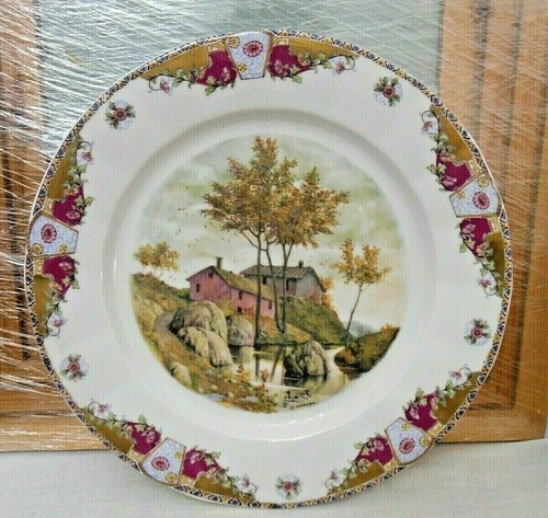 Paesaggio su piatto - ",