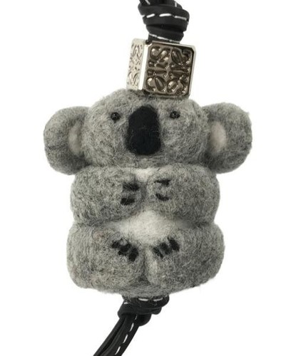 Loewe borsa charm koala feltro - loewe,
