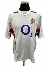RUGBY MAGLIA SHIRT NIKE INGHILTERRA 2004 VINTAGE JHD6254