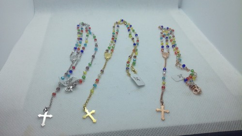 Collana argento donna rosario - argento,