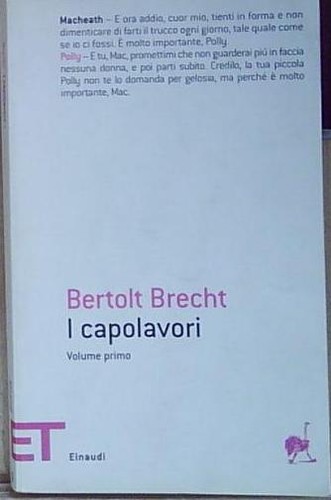 Brecht capolavori volume - i,