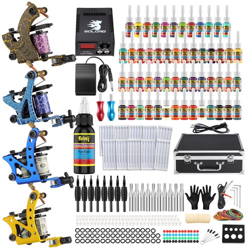 Solong tattoo kit completo - kit,