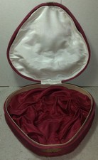 ANTICA SCATOLA GIOIELLI  PRIMI 900  LIBERTY IN VELLUTO E RASO