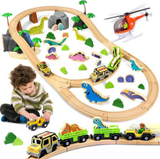 Set Di 80 Pezzi Binari Trenino