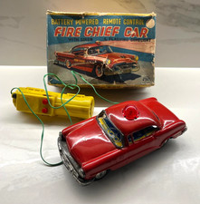 RARE Tin Toy Japan NJ NI Fire