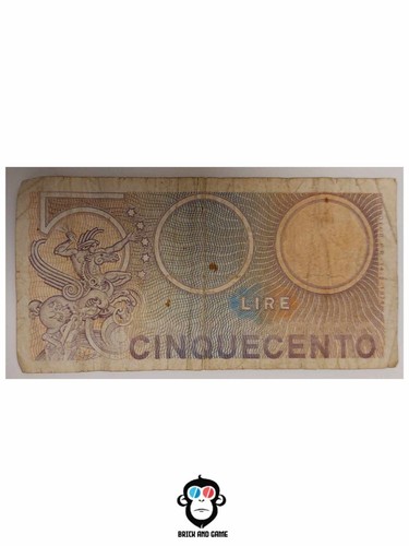 500 lire carta - lire,