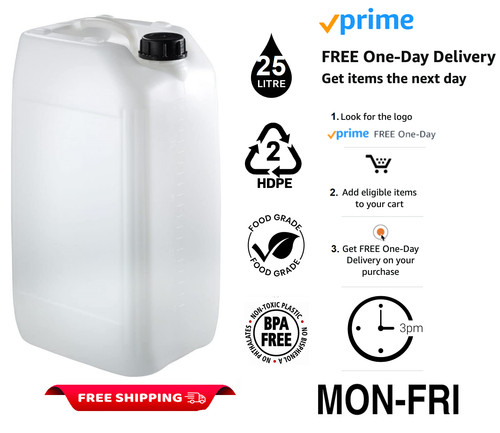 Contenitore acqua plastica 25l - plastica,