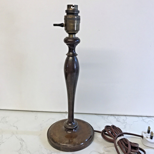 Lampada tavolo antica legno - antica,