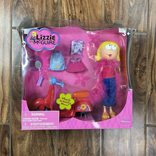 Lizzie mcguire scooter doll - +,