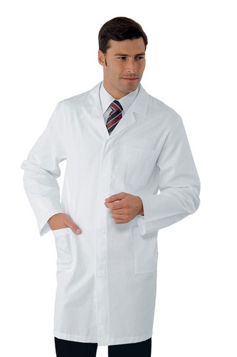 Camice medico uomo senza